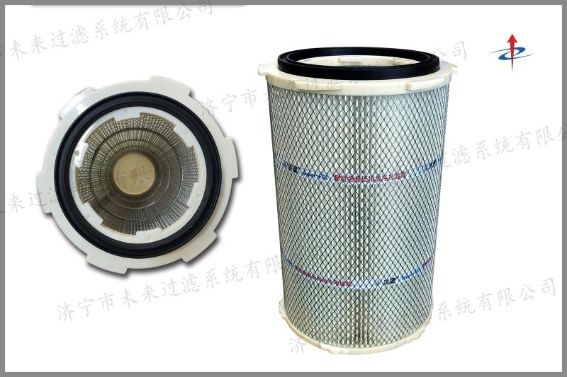 开云在线由经过成型加工处理的滤材、支撑骨架、上下端盖、橡胶密封圈组成